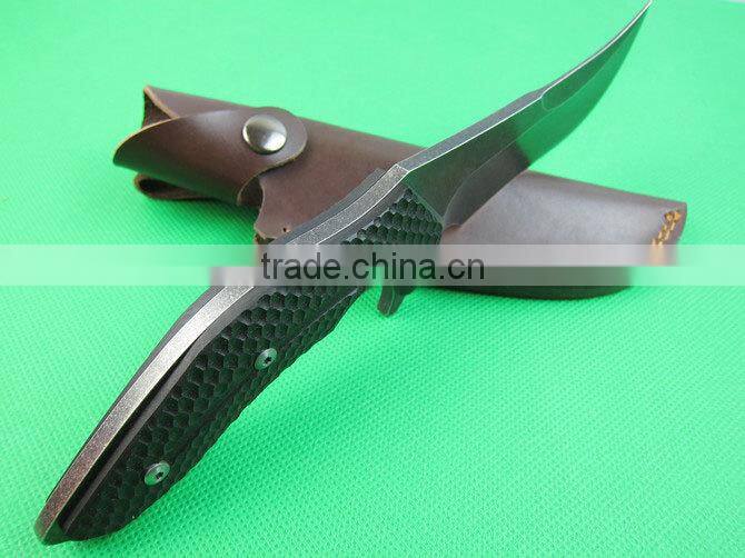 OEM outdoor combat knife with G10 handle
