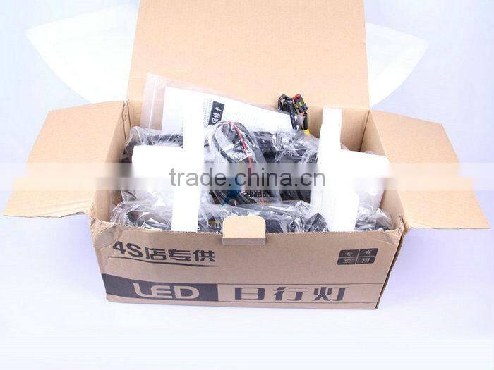 2014 NEW Waterproof for tiida 2012 High Power LED Day Time/daytime Running Light with Electrical Controlbox