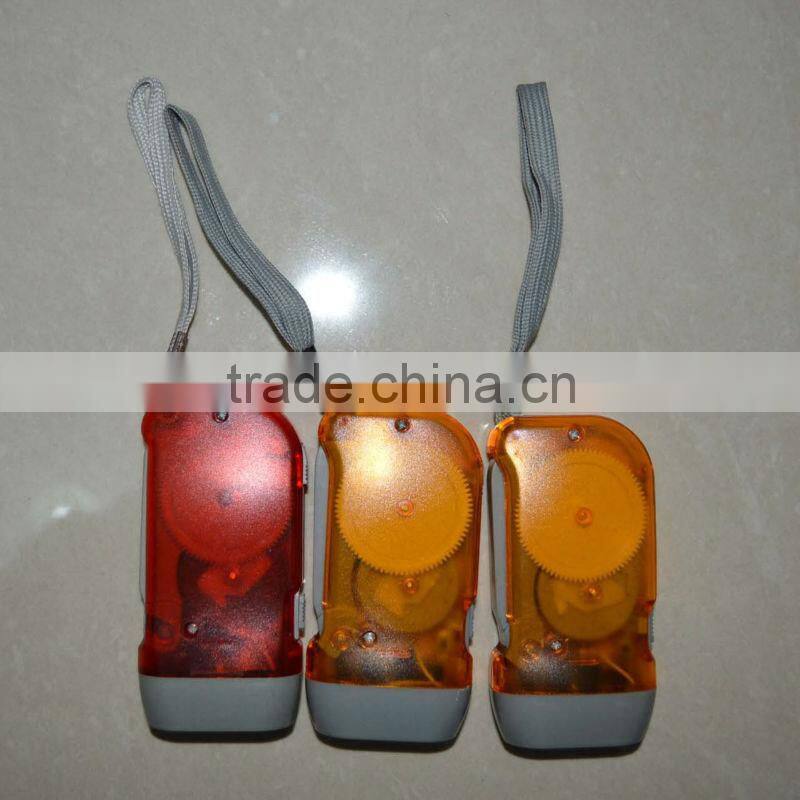 Hand Press Flashlight