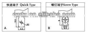 4-way toggle switch,automatic reset 6 pole double throw toggle switch