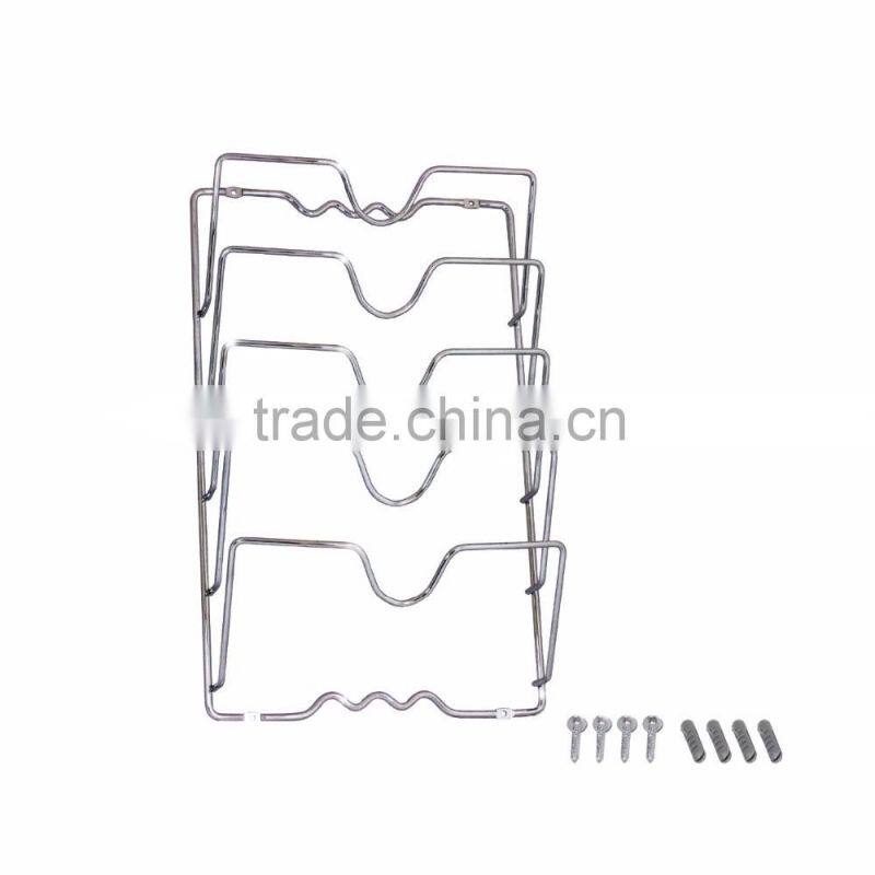 Wall Mounted Pot Rack for Kitchen