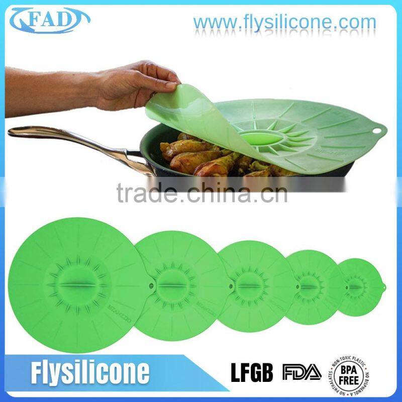 Stocks & Eco Friendly Products Lids BPA free Silicone Suction Cup Lids