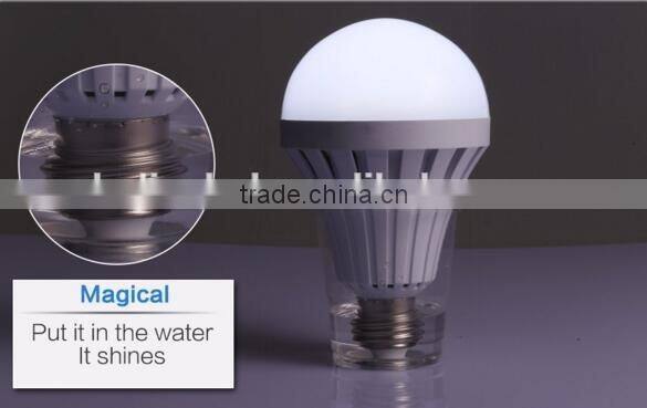 5w 7w 9w 12w smd5730 rechargeable emergency light bulb