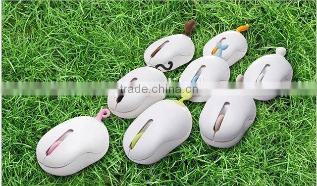 Animal Tail cute wireless computer optical mouse
