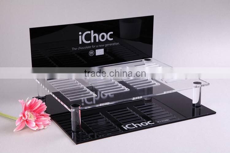 Acrylic cosmetic countertop display Acrylic Makeup Counter Display