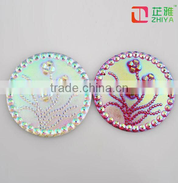 Wholesale rhinestone for hair ornaments hair clip