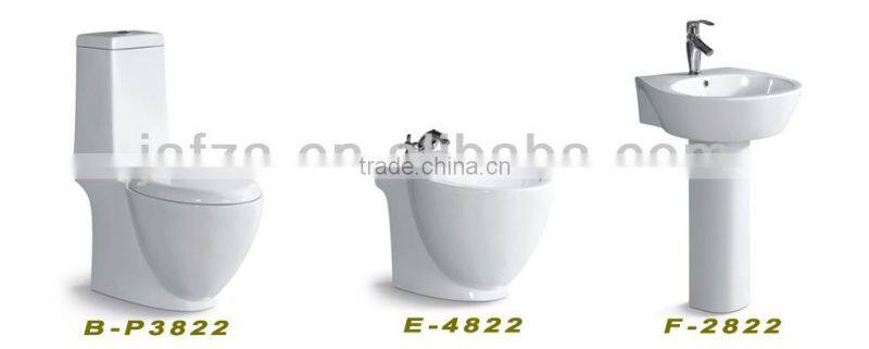 8004A Bathroom sanitary ware squatting ceramic wc pan water toilet