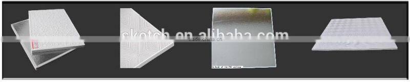 Morden Office PVC Laminated Gypsum ceiling pop design