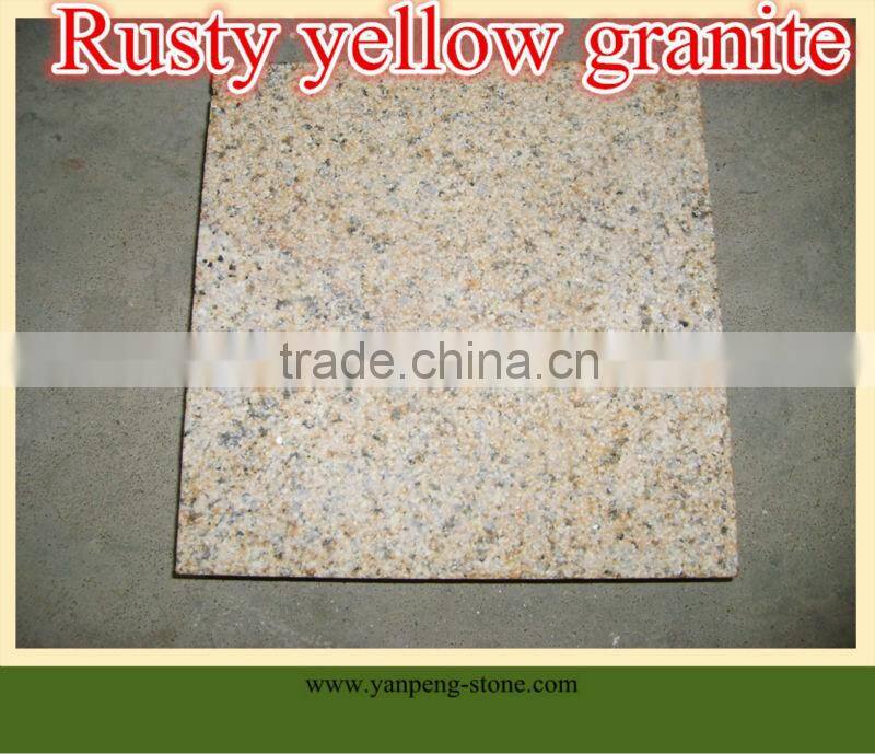 rusty yellow granite