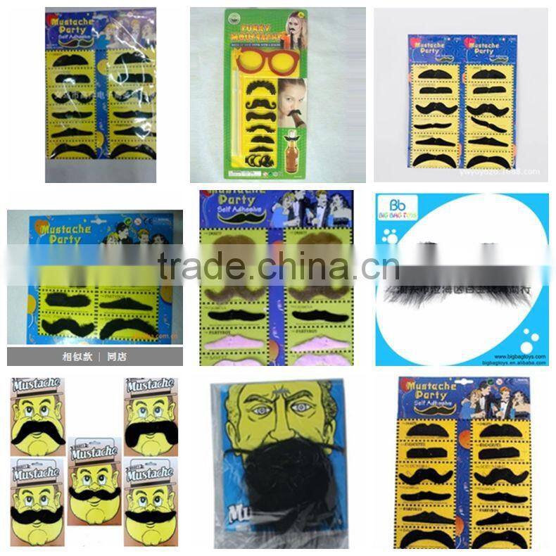 fake party cosmetic mustache beard