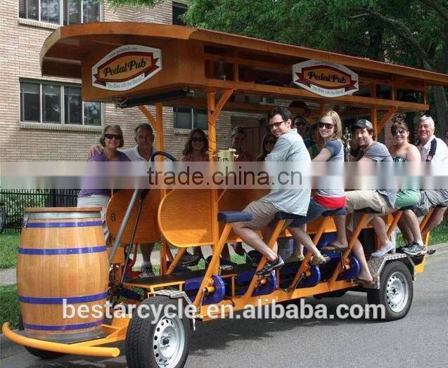15 person group bikes special designed for wedding parties bike