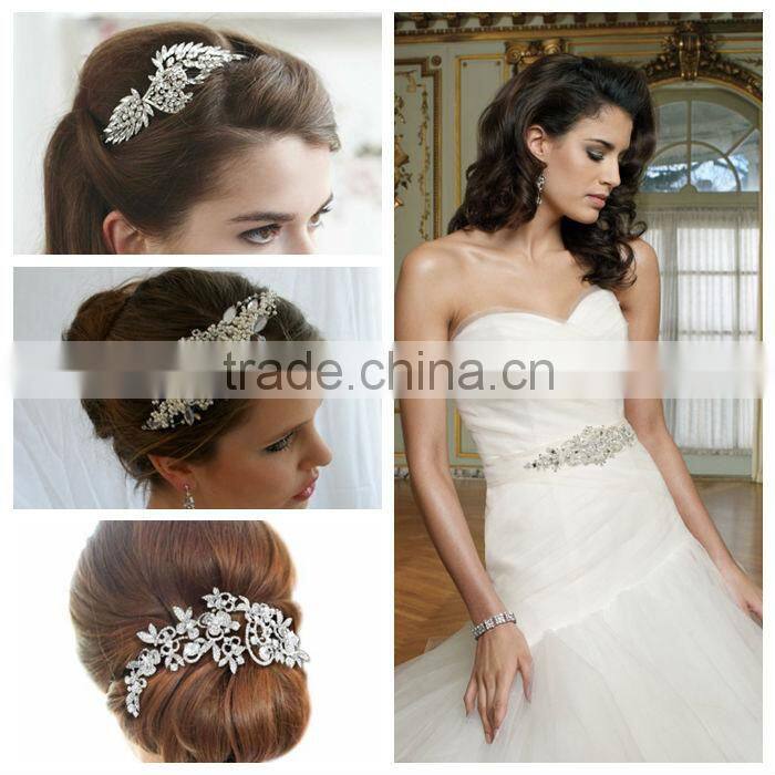 embroidered western wholesale metal bride ladies fancy crystal rhinestone belt for wedding dress