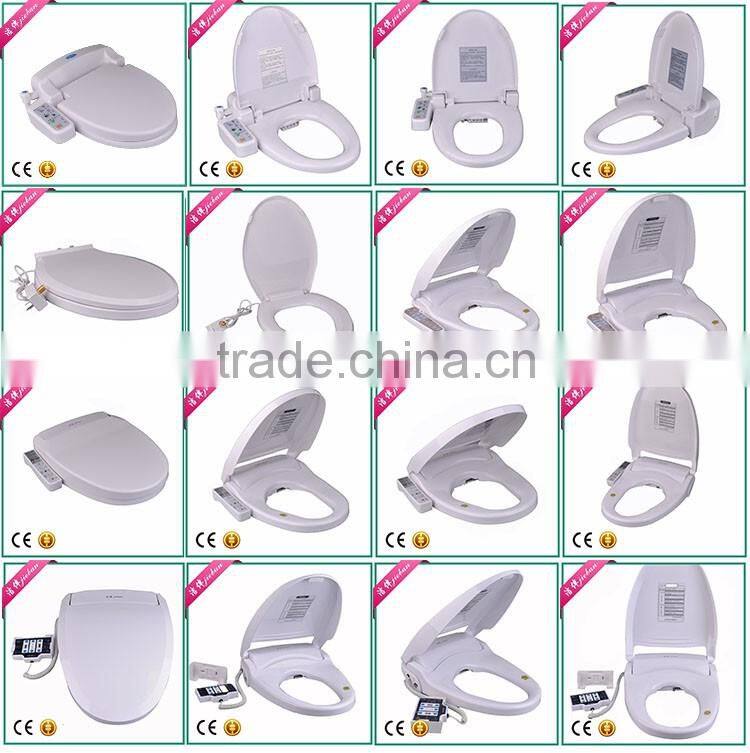 Front part round shaped heated toilet seat cover