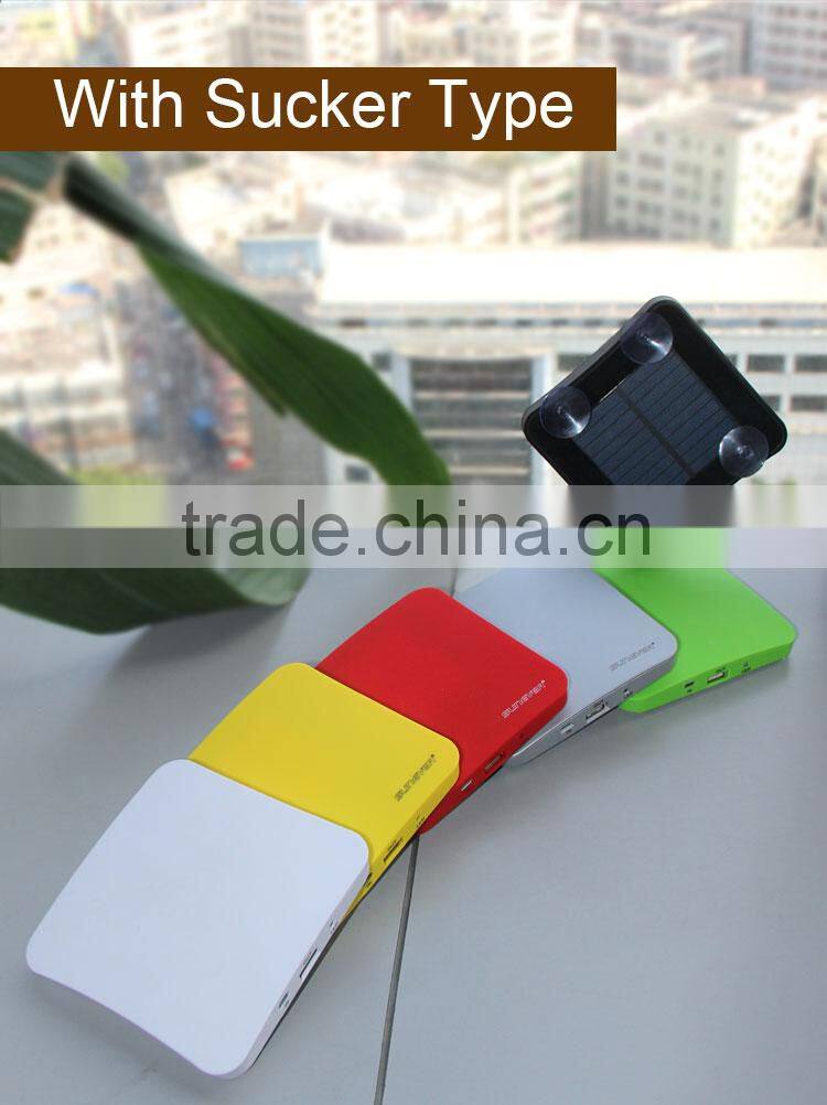 2015 new design business holiday gift items long time rechargeable solar power bank