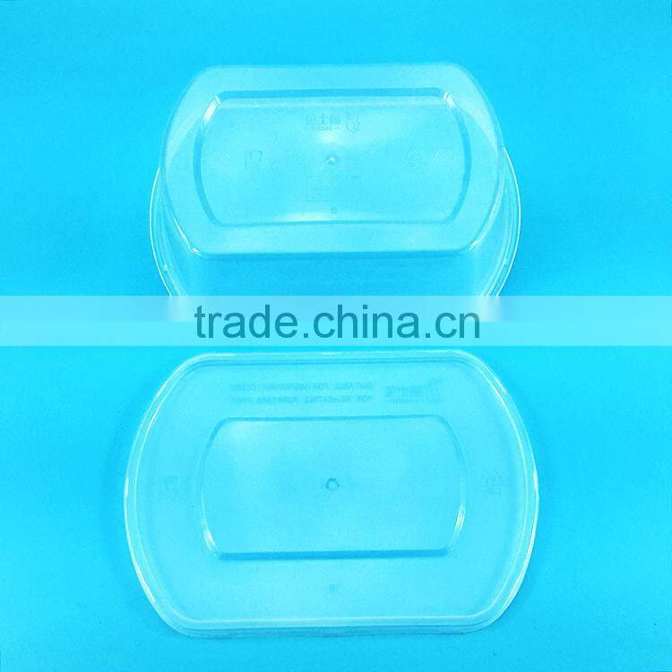 Divide plastic disposable compartment lunch box plastic