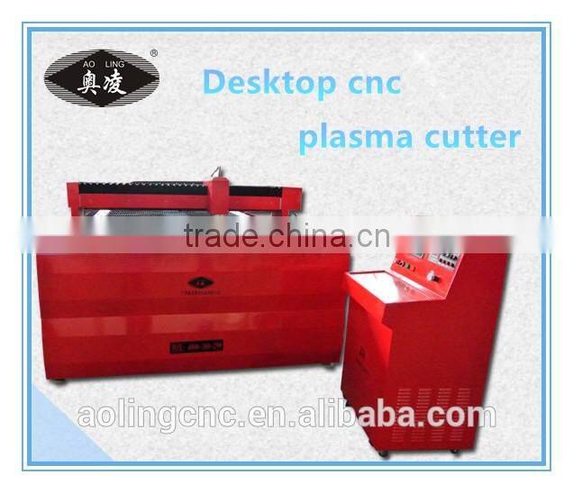 Desktop cnc plasma/flame cutting machine price with high regularting device/table cnc cutter