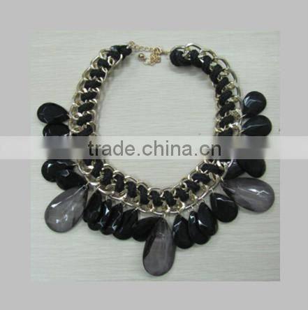 Pretty Steps Hot Selling Fashion Mixed Style chunky statement necklaces