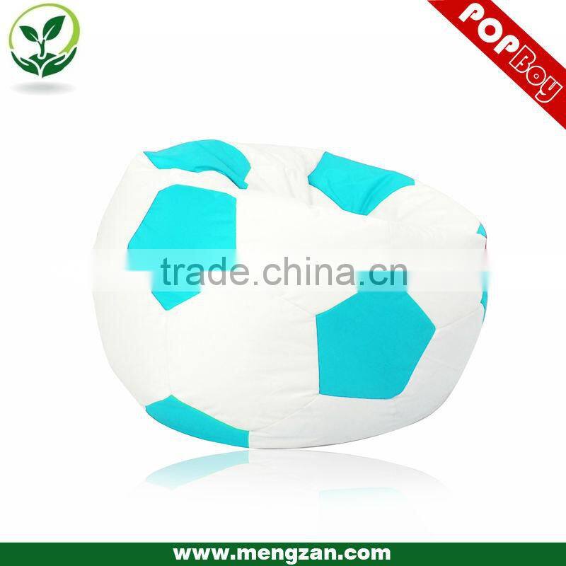 Foot-ball shaped bean bag sofa chair, casual indoor bean bag sofa lounger