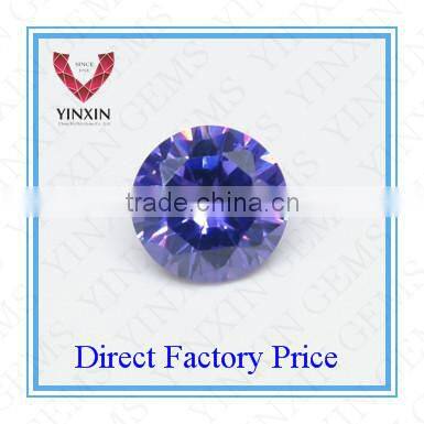 Brilliant Lavender Cubic Zirconia Round Shape 6.00mm CZ