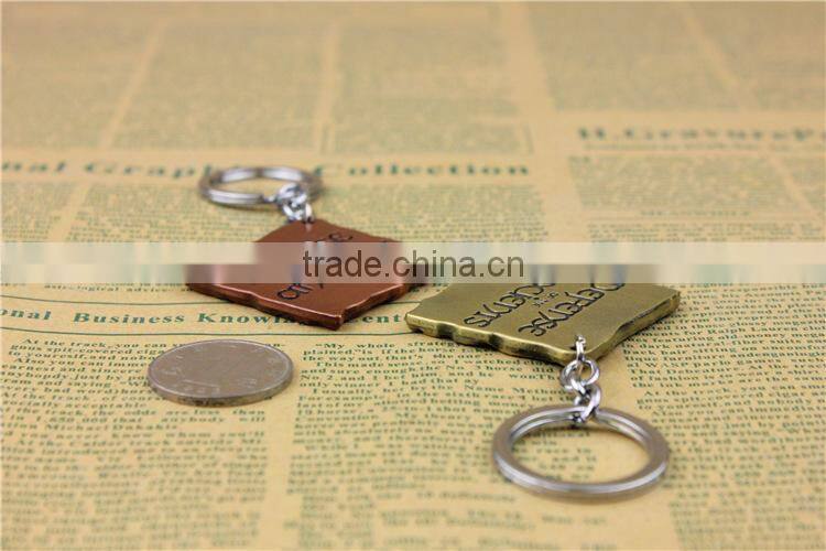Newest design dota 2 pendant keychain pendant keychain full colors dota keychain for men