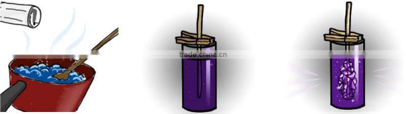 Hard Candy Rock Lollipop for Tea Coffee , Crystal Lollipop Swizzle Sticks