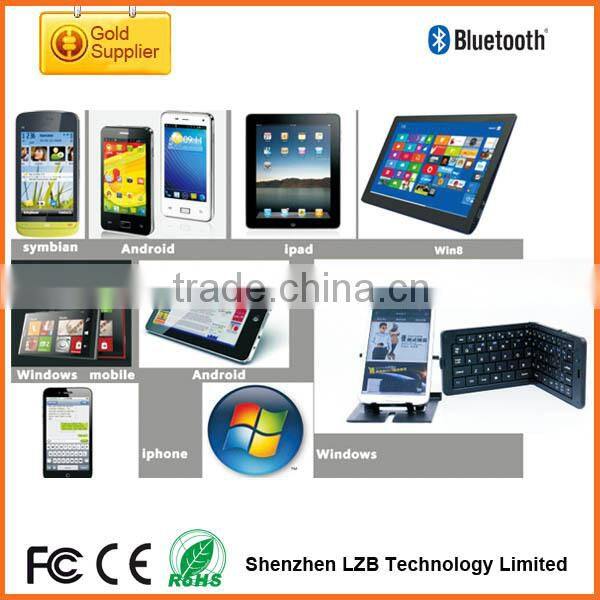 Portable Wireless keyboard, slim wireless keyboard for iphone/ipad/tablet