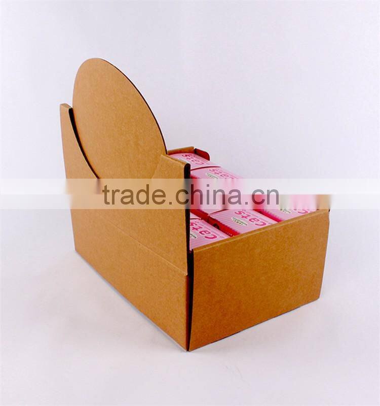 Custom Major Printed Corrugated Paper Counter Display Box In China