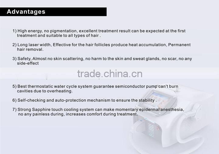 Super Quality Crazy Selling !!!! Laser Diode 808nm Epilation