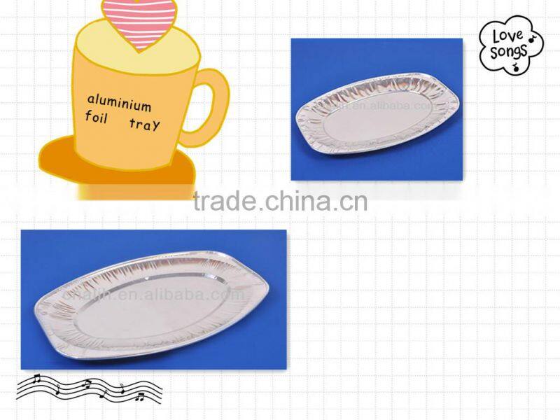 round foil container