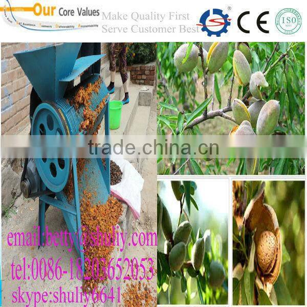 new desig fruit seeds separator/China cheap almond seprate machine/ almond sheller/almond peeling machine
