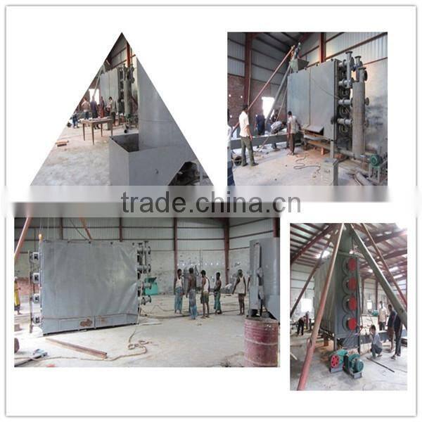 high efficiency and professional wood pellet carbonization stove