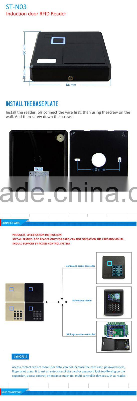 Proximity RFID Card Keypad ID Reader
