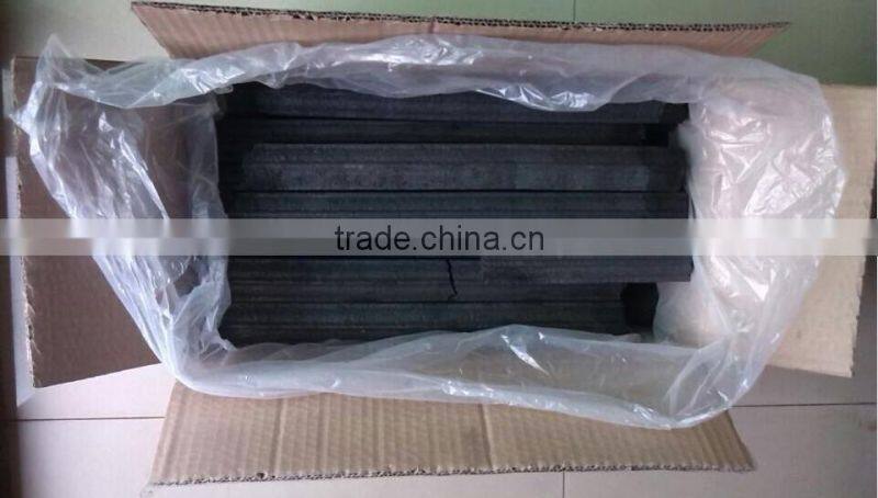 Hexagon high quality natural wood sawdust charcoal