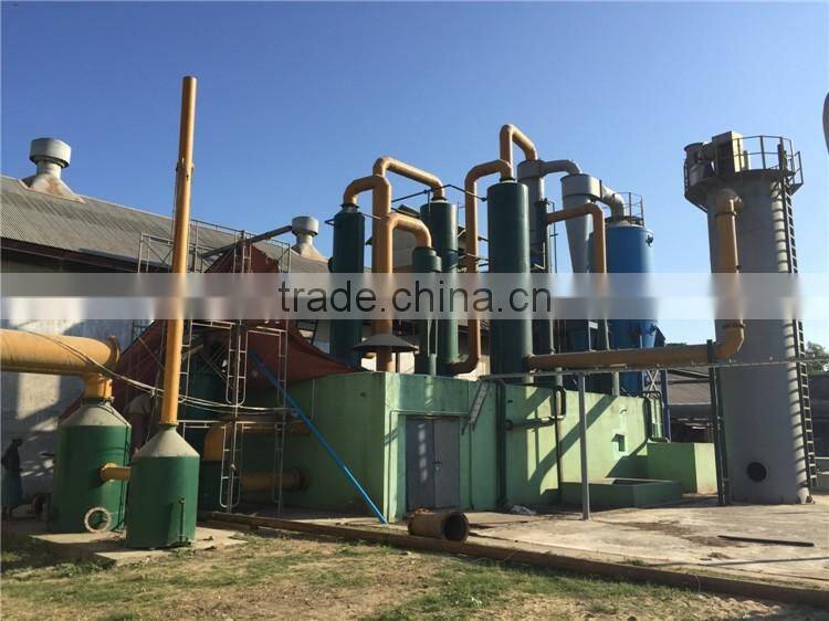 CE approved biomass gasifier for sale 800kw wood chips fluidizedbed gasification power plant