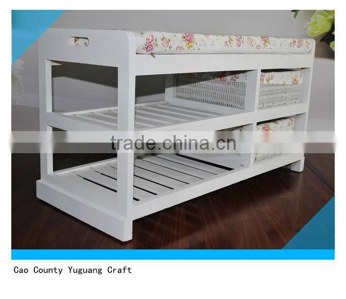 living room wooden shoe storage cabinet with drawers