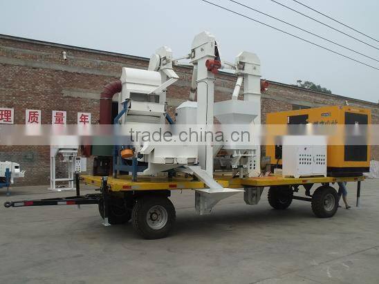 Mobile Type Grain Seed Processing Plant (with discount)