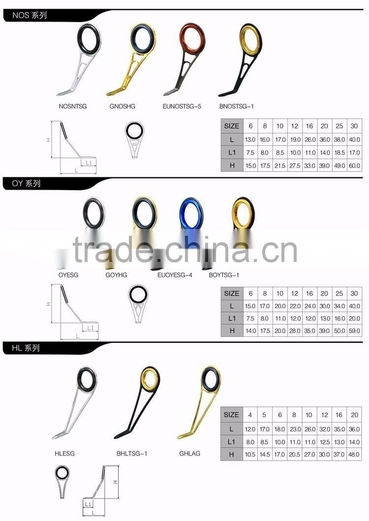 Hot selling fishing rod building rod guide