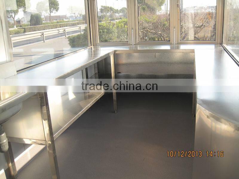 Electric mobile food trailer with wheels for sale food trailer for sale