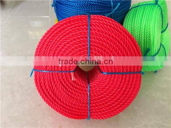 Good Quality Nylon Rope Plastic Braided Color Rope Made In Linyi