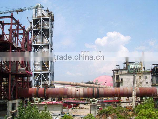 calcined cement automatic calcination system rotary kiln for 2000tpd cement factory