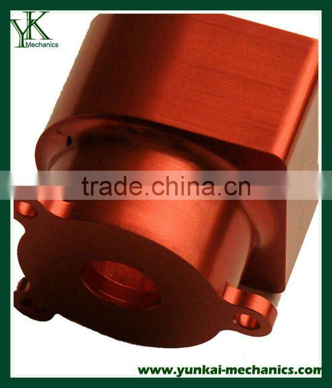 Analytical instrument housing parts, cnc turning parts with various color finish, precision cnc machining