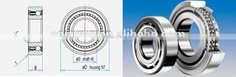 FK62052RS freewheel clutch ball bearings one way with high precision