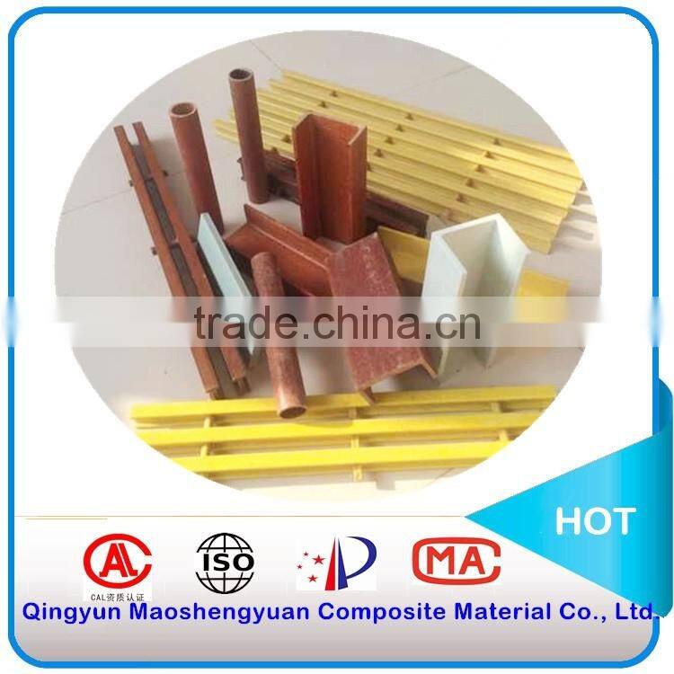 Economic phenolic frp profiles, fire resistance Industrial floor