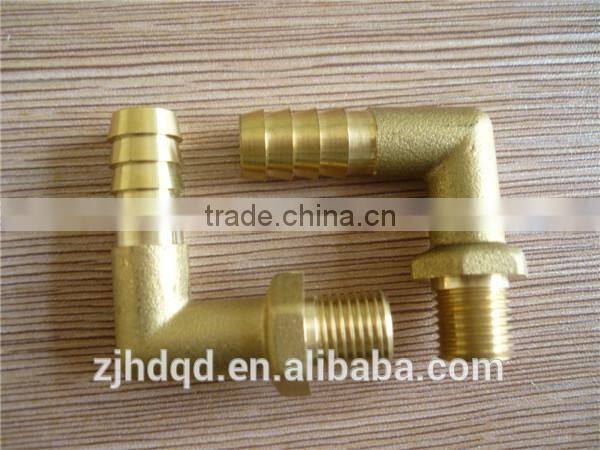 forged brass elbow two-way hose fitting foe pex pipe