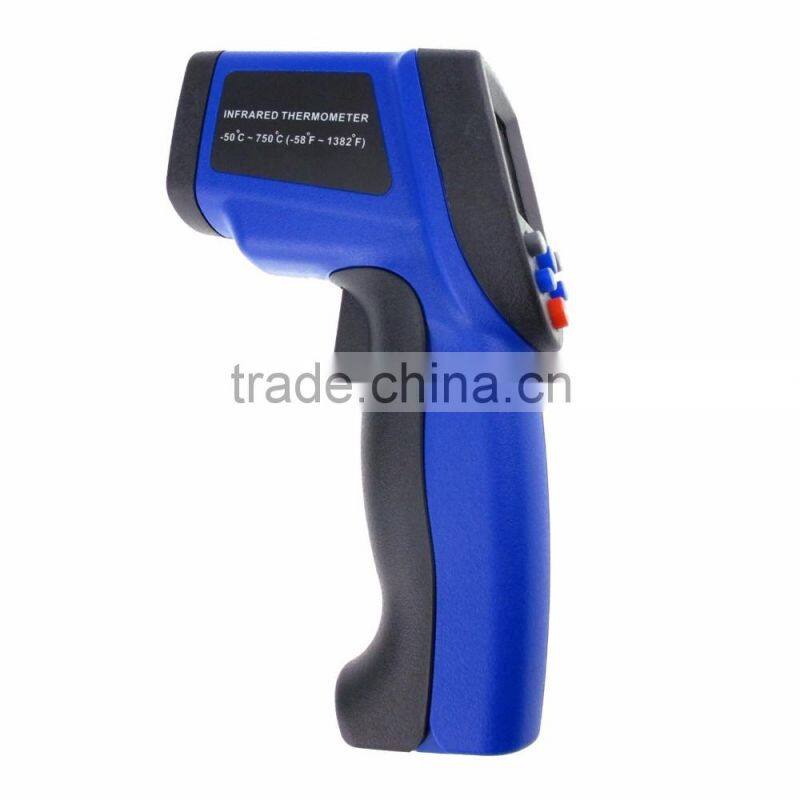Infrared Thermometer Instant-read Measuring Range -50~750 degree C(-58~1382 degree F), Industrial Chemicals Household Used