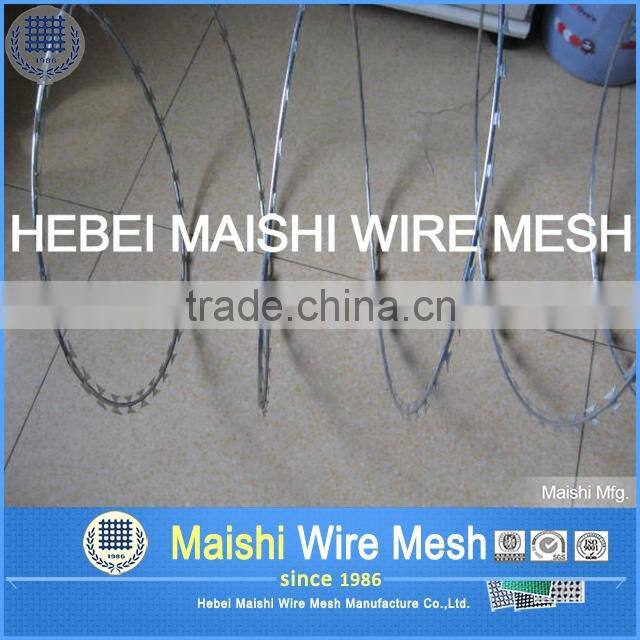 BTO-22 SS concertina razor wire ribbon wire