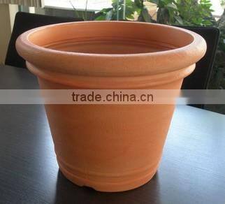 Custom plastic flower pot Various Size Flowerpot Garden Pots Plante HDPE,Artificial metal