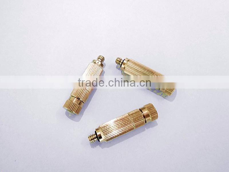 Humidify system fog nozzle,anti-drip mist nozzle,metal fog nozzle