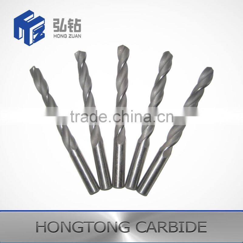 Cemented carbide single end mills for depths-of-cut