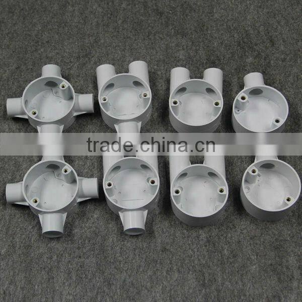 China Good Quality Plastic White For Wire waterproof pvc junction box